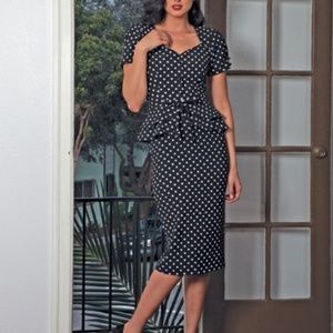 Stop Staring Dress Alicia Estrada Polka Dot Dress